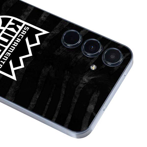 NBA Sacramento Kings Animal Print Galaxy A35 5G Skin